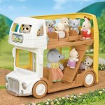 Epoch Sylvanian Families Διώροφο Λεωφορείο Βρεφονηπιακού Σταθμού 5879 5054131058794