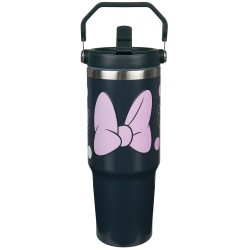 gim Glass With Straw ss 900ml Minnie 553-06208 4043946329350