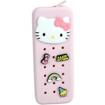 gim Rectangular Silicone Case With Hello Kitty Pink 335-77152 5204549183582