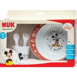 Disney Mickey Mouse NUK Disney Mickey Training Feeding Set 9M+ 4 Pieces 10225015 4008600396659