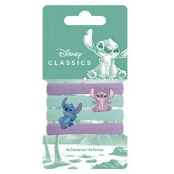 Arditex Disney Stitch Stitch Hair Accessories 4 Rubber Bands WD16010 8430957160106