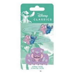 Arditex Disney Stitch Stitch Hair Accessory Set 1 Hair Clip (Barrette) & 2 Barrettes WD17221 8430957172215