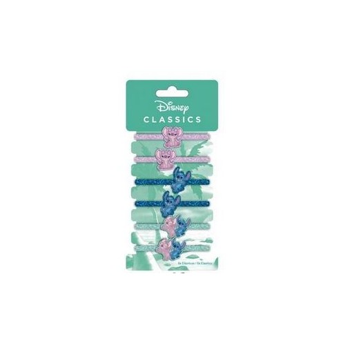 Arditex Disney Stitch Stitch Hair Accessories 6 Rubber Bands WD16006 8430957160069
