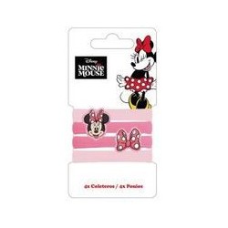 Arditex Disney Minnie Mouse Minnie Hair Accessories 4 Rubber Bands WD17568 8430957175681