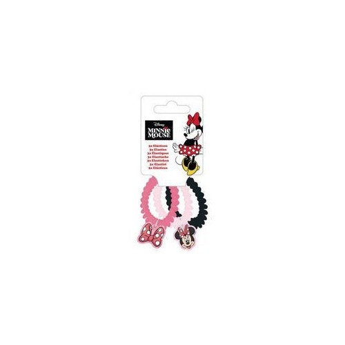 Arditex Disney Minnie Mouse Αξεσουάρ Μαλλιών Minnie 3 Λαστιχάκια WD17572 8430957175728