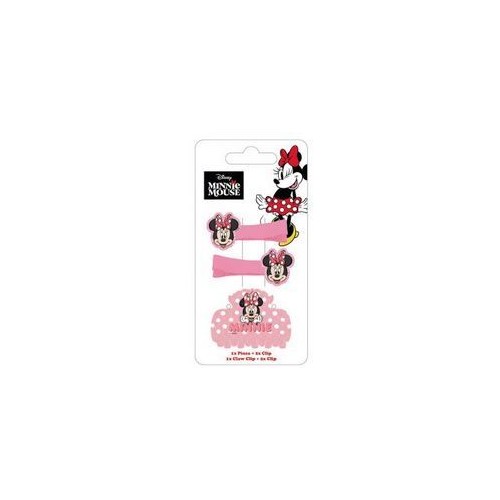 Arditex Disney Minnie Mouse Minnie Hair Accessory Set 1 Hair Clip (Barrette) & 2 Barrettes WD17560 8430957175605