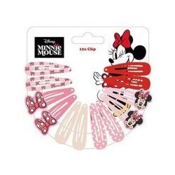 Arditex Disney Minnie Mouse Minnie Hair Accessories 12 Clips WD17567 8430957175674