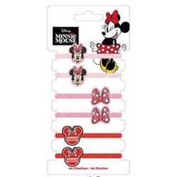 Arditex Disney Minnie Mouse Minnie Hair Accessories 6 Rubber Bands WD17565 8430957175650