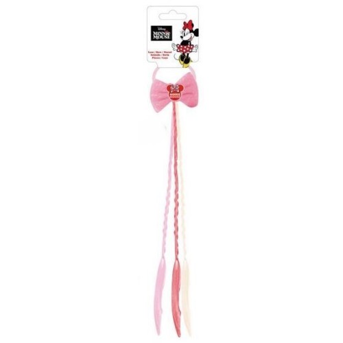 Arditex Disney Minnie Mouse Minnie Hair Accessories 1 Hair Clip With Fake Hair WD17570 8430957175704