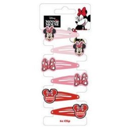 Arditex Disney Minnie Mouse Minnie Hair Accessories 6 Clips WD17564 8430957175643