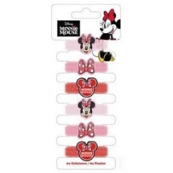 Arditex Disney Minnie Mouse Minnie Hair Accessories 6 Rubber Bands WD17563 8430957175636
