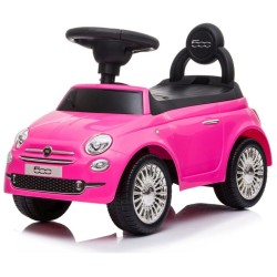FreeON Prince Toys Ride On Fiat Pink Foot-Powered Car 1184637 3830084381385