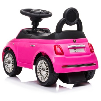FreeON Prince Toys Ride On Fiat Pink Foot-Powered Car 1184637 3830084381385