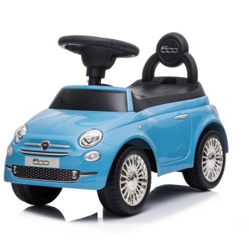 FreeON Prince Toys Ride On Fiat Blue Foot-Powered Car 1184638 3830084381392