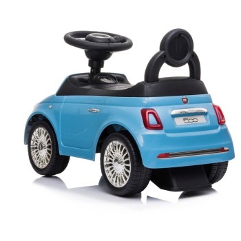 FreeON Prince Toys Ride On Fiat Blue Foot-Powered Car 1184638 3830084381392