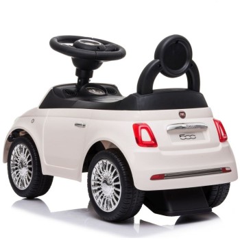 Prince Toys Ride On Fiat White Freeon Foot-Powered Car 1184639 3830084381408