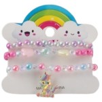 Azure accessories Children's Accessory Unicorn Bracelet Set Of 3 Pcs XA-0341 5200419213045