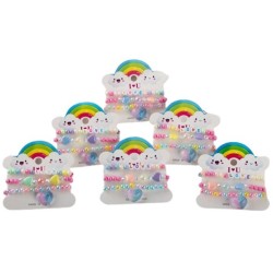 Azure accessories Children's Accessory Bracelet Hearts Set Of 3 Pcs XA-0338 5200419213014