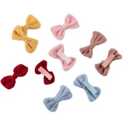 Azure accessories Children's Corduroy Bow Set Of 2 Pcs XA-0313 5200419212765