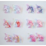 Azure accessories Hair Clip 2 Pcs Unicorn XA-0009 5200419209727