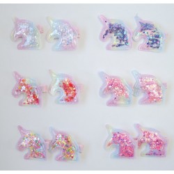 Azure accessories Hair Clip 2 Pcs Unicorn XA-0009 5200419209727