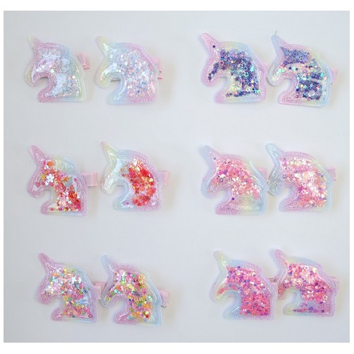 Azure accessories Κοκκαλάκι 2 Τμχ Μονόκερος XA-0009 5200419209727