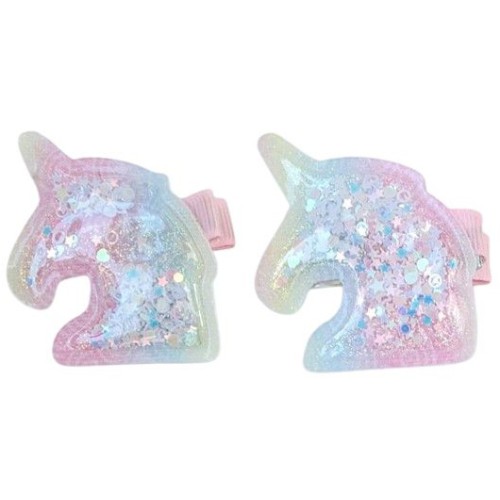 Azure accessories Κοκκαλάκι 2 Τμχ Μονόκερος XA-0009 5200419209727