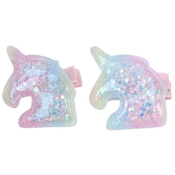 Azure accessories Κοκκαλάκι 2 Τμχ Μονόκερος XA-0009 5200419209727