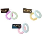 Azure accessories Λαστιχάκι Ελατήριο Σε Παστέλ Χρώματα Σετ 2 Τμχ XA-0141 5200419211041