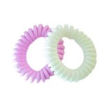 Azure accessories Elastic Band Spring In Pastel Colors Set Of 2 Pcs XA-0141 5200419211041