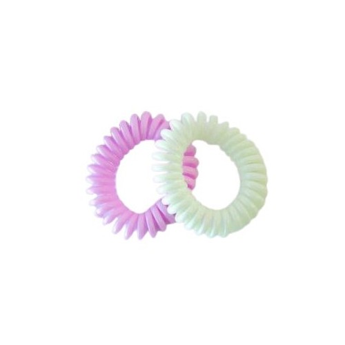 Azure accessories Λαστιχάκι Ελατήριο Σε Παστέλ Χρώματα Σετ 2 Τμχ XA-0141 5200419211041