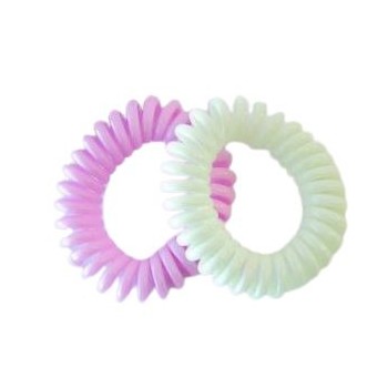 Azure accessories Elastic Band Spring In Pastel Colors Set Of 2 Pcs XA-0141 5200419211041