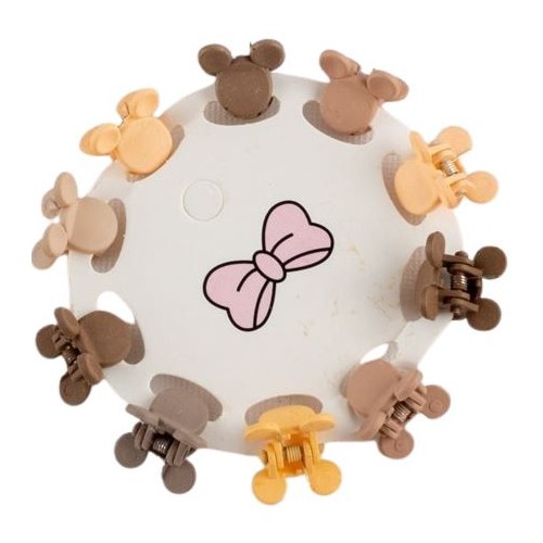 Azure accessories Children's Set Of 10 Clip Pastel Colors XA-0301 5200419212642