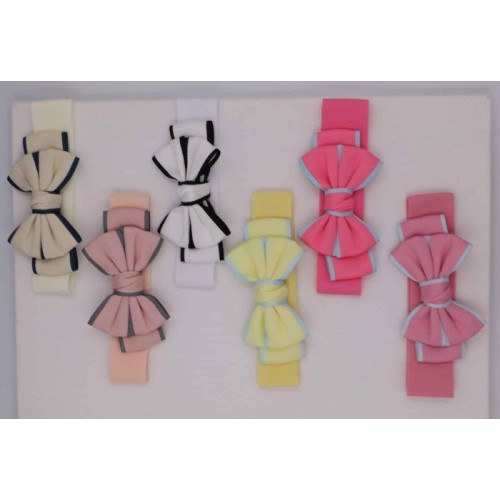 Azure accessories Children's Ribbon With Bow, Two-Tone XA-0594 5200419215612