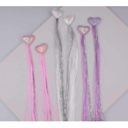 Azure accessories The Children's Beak Tuft Hearts 2 Pcs. – 3 Colors XA-0602 5200419215698