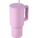 Estia Thermos Straw Tumbler XL Save the Aegean 900ml Lavender 01-41472 5207158041472