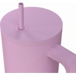 Estia Thermos Straw Tumbler XL Save the Aegean 900ml Lavender 01-41472 5207158041472