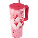 Estia Θερμος Straw Tumbler XL Save the Aegean 900ml Love Ascend 01-41533 5207158041533