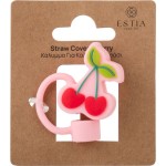 Estia Κάλυμμα για καλαμάκι Κεράσι 01-41106 5207158041106
