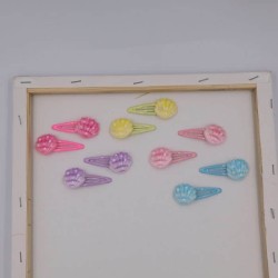 Azure accessories Set Of 2 Children's Click Clack Shell In 5 Shades XA-0760 5200419217272