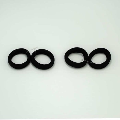 Azure accessories Λάστιχο Μαλλιών Σετ Των 2Τεμ. Σε Μαύρο ZA-0012 5200419200946