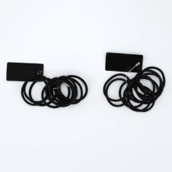 Azure accessories Thin Hair Ties Small - Set Of 10 Pcs. MA-0481 5200419208492