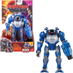 Mattel Masters of the Universe Combat Ready Roboto Figure Toy, 5.5 Inch Twist & Release Quick Draw JKH99 / JKJ01 194735350520