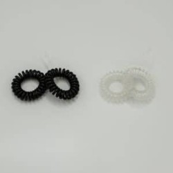 Azure accessories Rubber Hair Spring Black Color ZA-0016 5200419200984