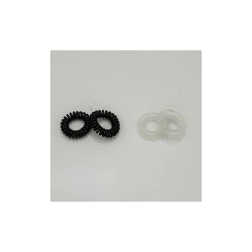 Azure accessories Rubber Hair Spring Black Color ZA-0016 5200419200984