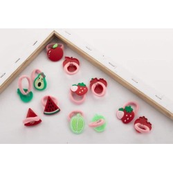 Azure accessories Children's Rubber Band With Fruit XA-0395 5200419213625