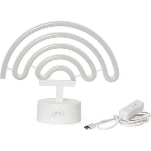Legami Neon-effect LED Lamp - Rainbow - Its a Sign rainbow LL0011 8052694038199