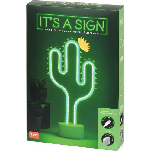 Legami διακοσμητικό φωτιστικό led - its a sign cactus LL0007 8052694038151