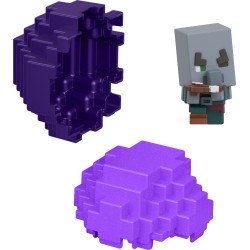mattel minecraft - mini αυγό με φιγούρα mc pilager marksman HXT64 / JJV86 194735342679