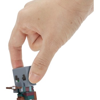 mattel minecraft - mini αυγό με φιγούρα mc pilager marksman HXT64 / JJV86 194735342679